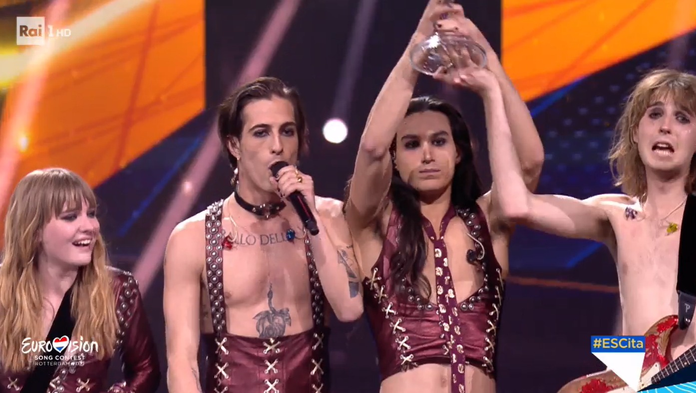 Eurovision Song Contest 2021 VINCONO I MANESKIN