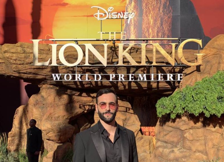 MARCO MENGONI alla premiere de Il Re Leone a Los Angeles