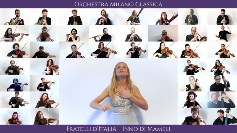 Milano Classica riunisce virtualmente i 40 musicisti della sua Orchestra Sinfonica guidati dal M° BEATRICE VENEZI