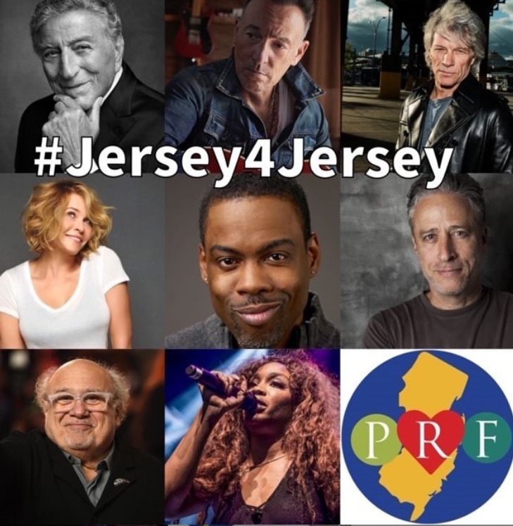 “JERSEY 4 JERSEY Benefit Show” la raccolta fondi con Jon Bon Jovi e Bruce Springsteen