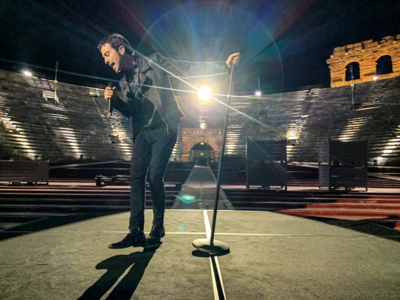 DIODATO dall’Arena di Verona per gli EUROPE SHINE A LIGHT