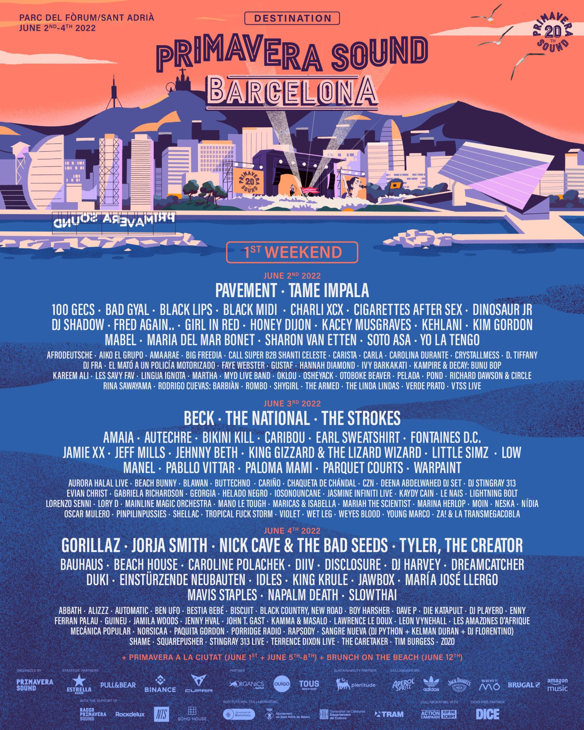PRIMAVERA SOUND BARCELLONA al via il super Festival [Info e Biglietti