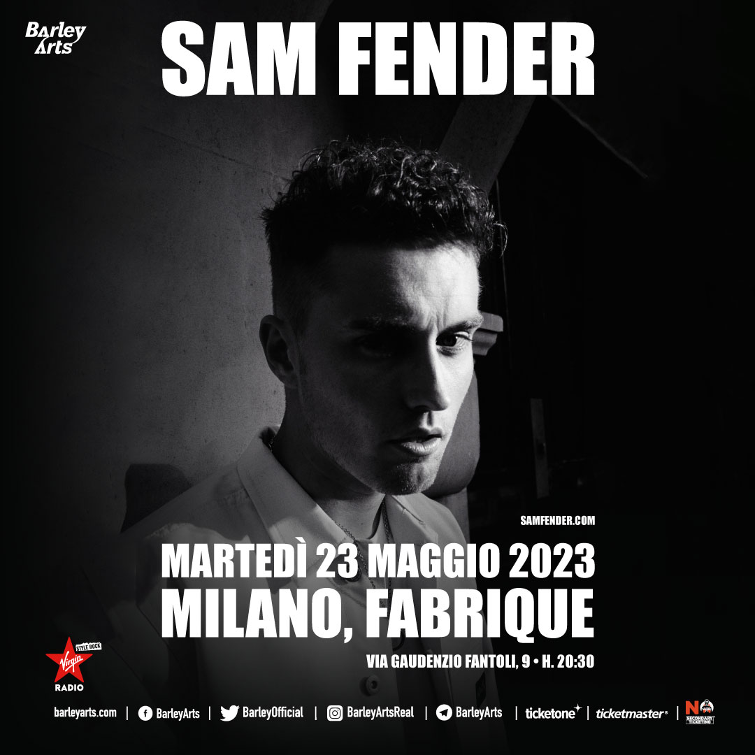 sam fender tour italia