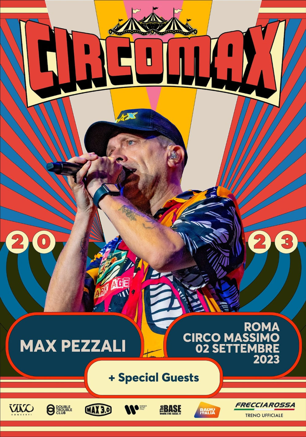 Circo Max, la festa finale di Max Pezzali tra nostalgia e condivisione. Per  avere vent'anni per sempre