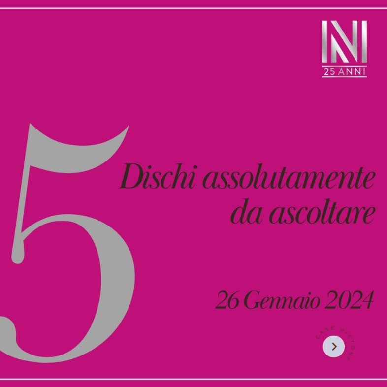 I cinque album da ascoltare [settimana dal 26 Gennaio 2024]