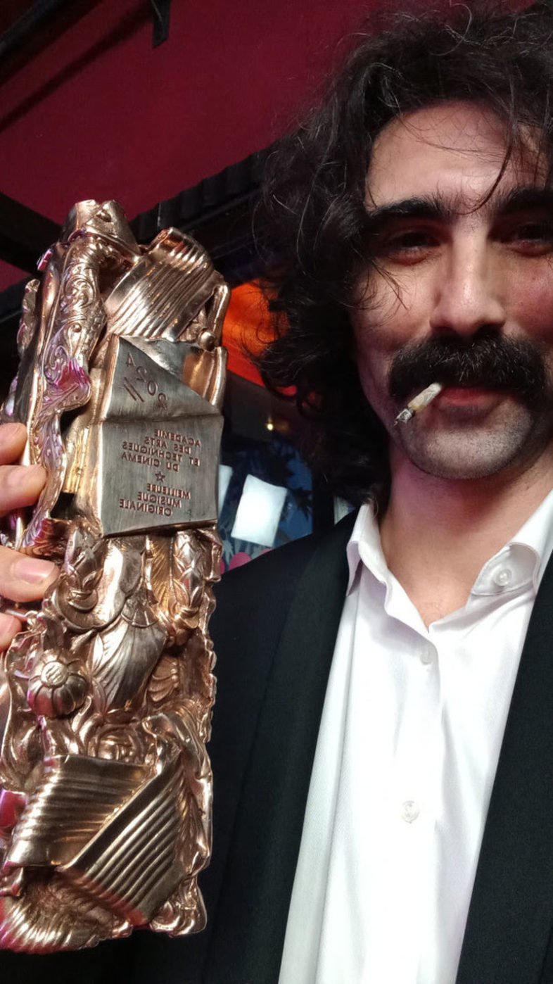 ANDREA LASZLO DE SIMONE vince il Premio César per la migliore musica originale