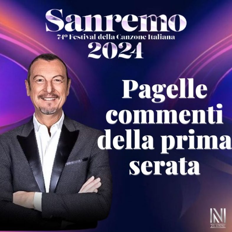 SANREMO 2024: le pagelle e i commenti della prima serata 