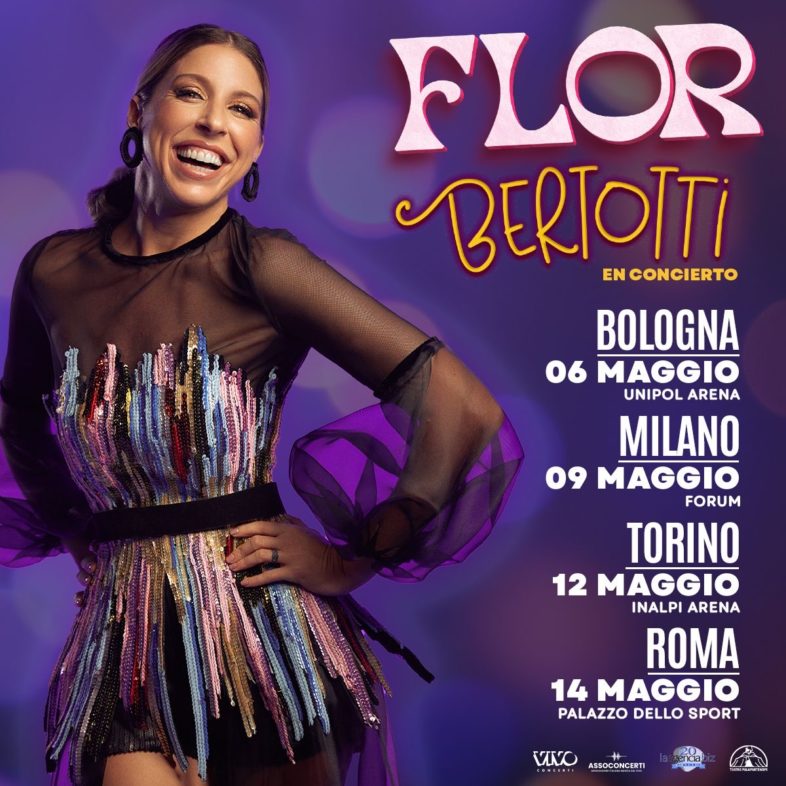 FLOR BERTOTTI quattro concerti in Italia [Info & Biglietti]