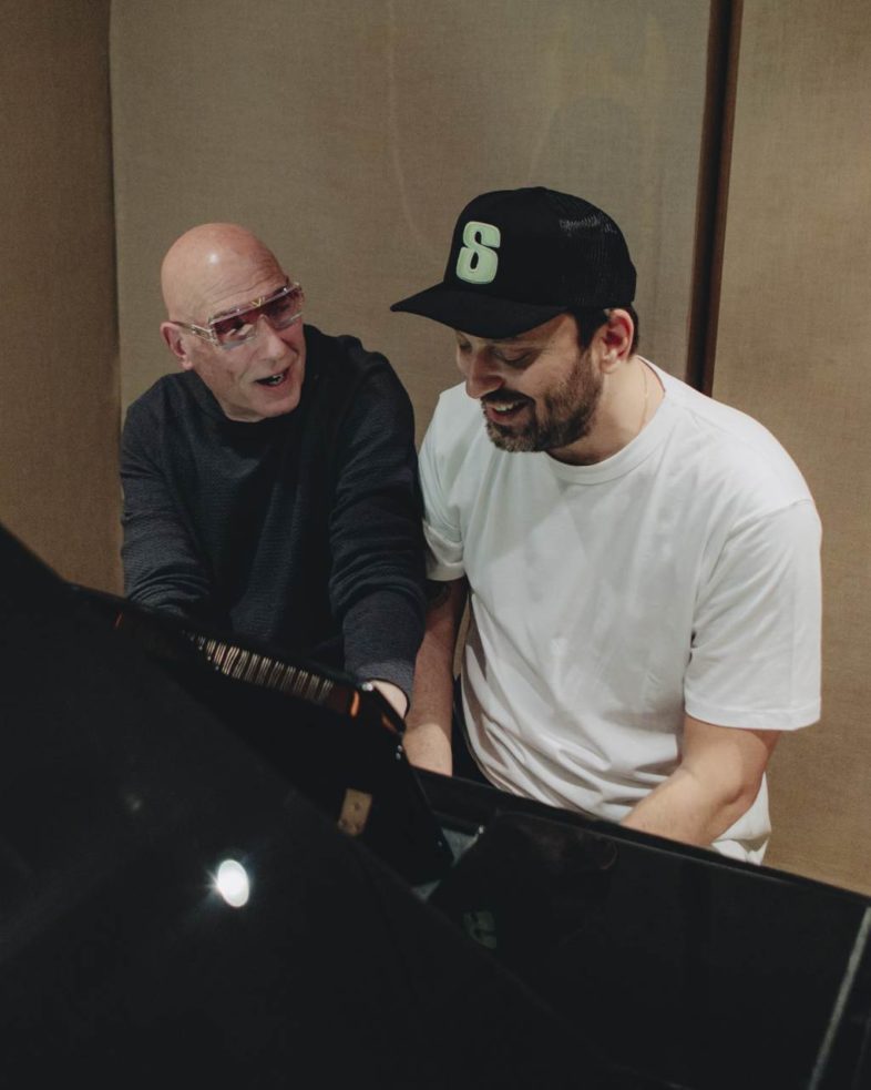 CESARE CREMONINI: In studio a Londra per il suo nuovo album con Mike Garson