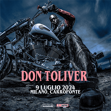 DON TOLIVER unico concerto in Italia a Milano il 9 luglio [Info e Biglietti]