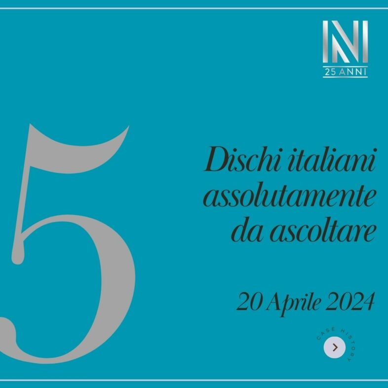 I cinque album italiani da ascoltare [settimana dal 20 Aprile 2024]