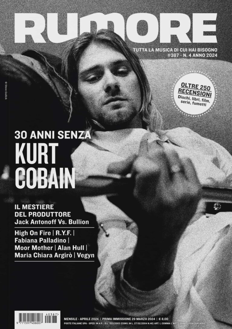 RUMORE: in copertina: 30 anni senza KURT COBAIN