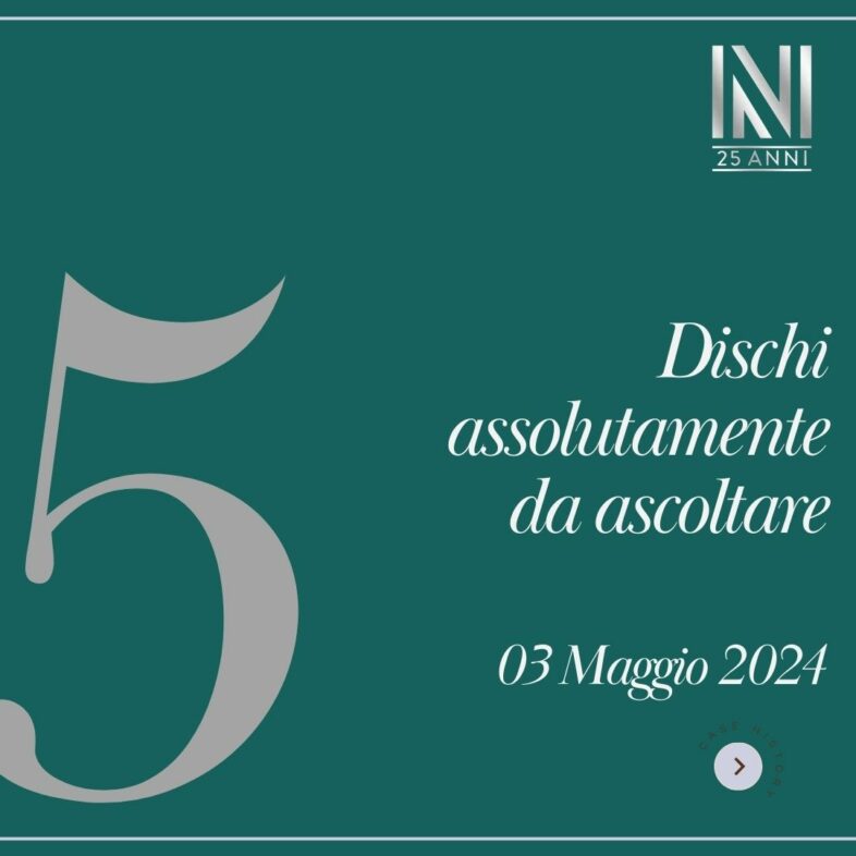 I cinque album da ascoltare [settimana dal 03 Maggio 2024]