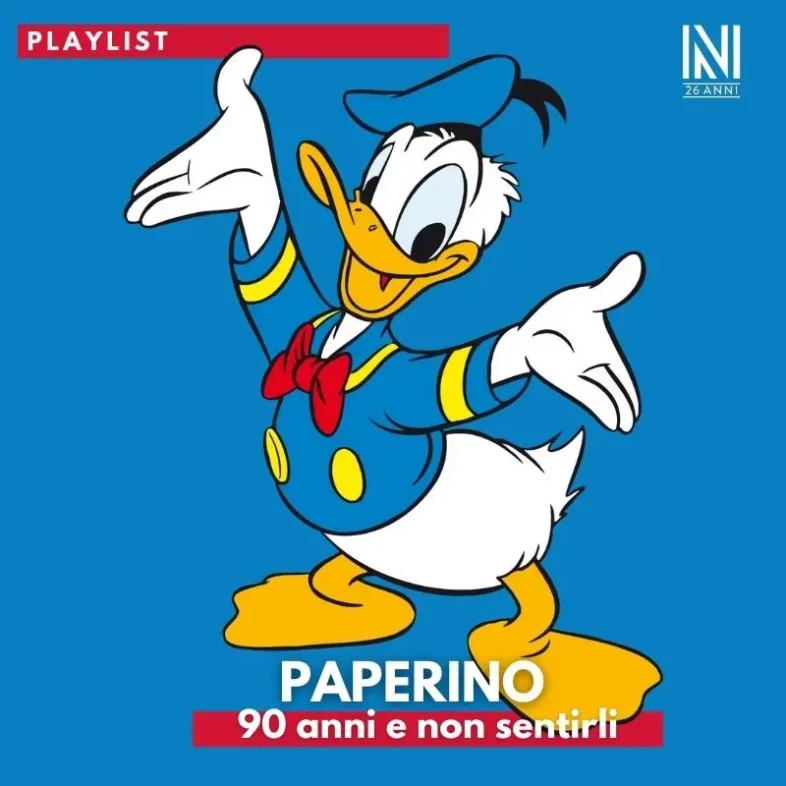 Playlist: PAPERINO-list per i suoi 90anni