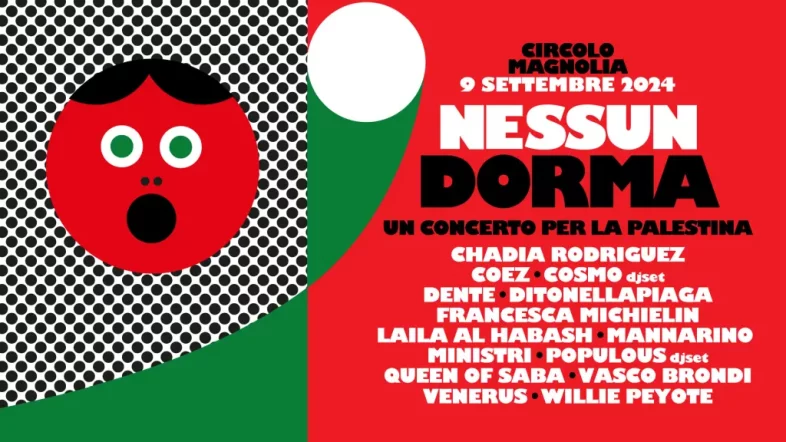 NESSUN DORMA un concerto per la PALESTINA al Circolo Magnolia di Milano