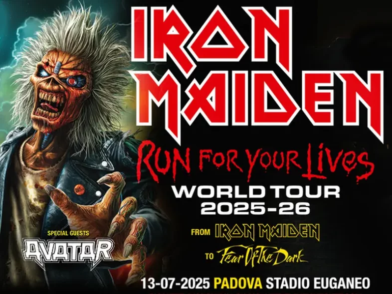 IRON MAIDEN in concerto allo Stadio di Padova a luglio 2025 [Info e biglietti]