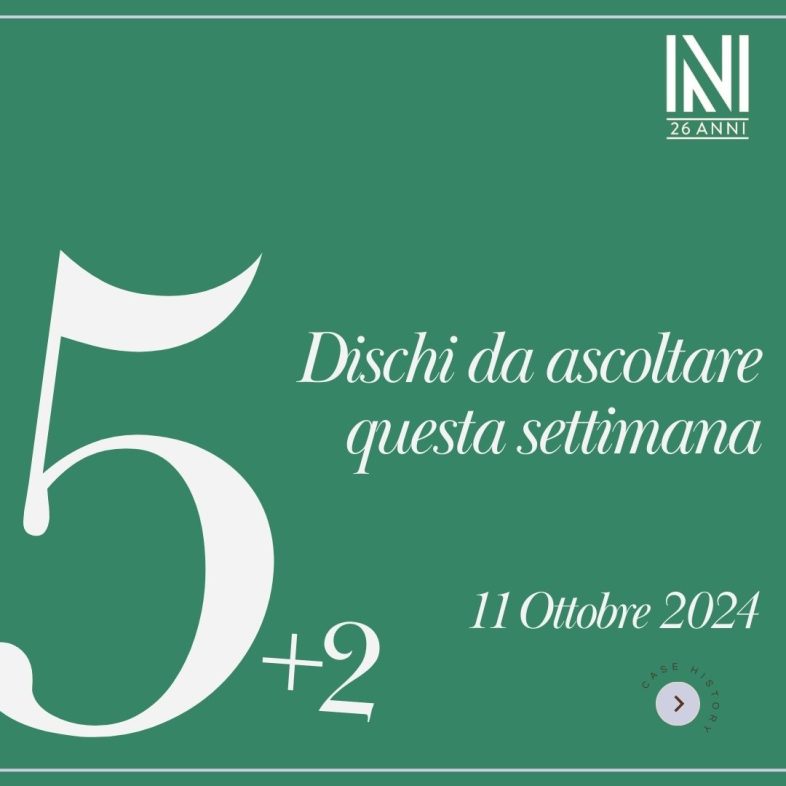 I cinque album italiani + 2 da ascoltare [settimana dal 11 Ottobre 2024]