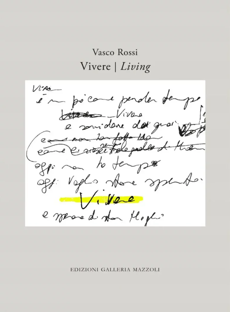 VASCO ROSSI – “Vasco Rossi Vivere | Living” un libro d’arte dedicato alle sue canzoni