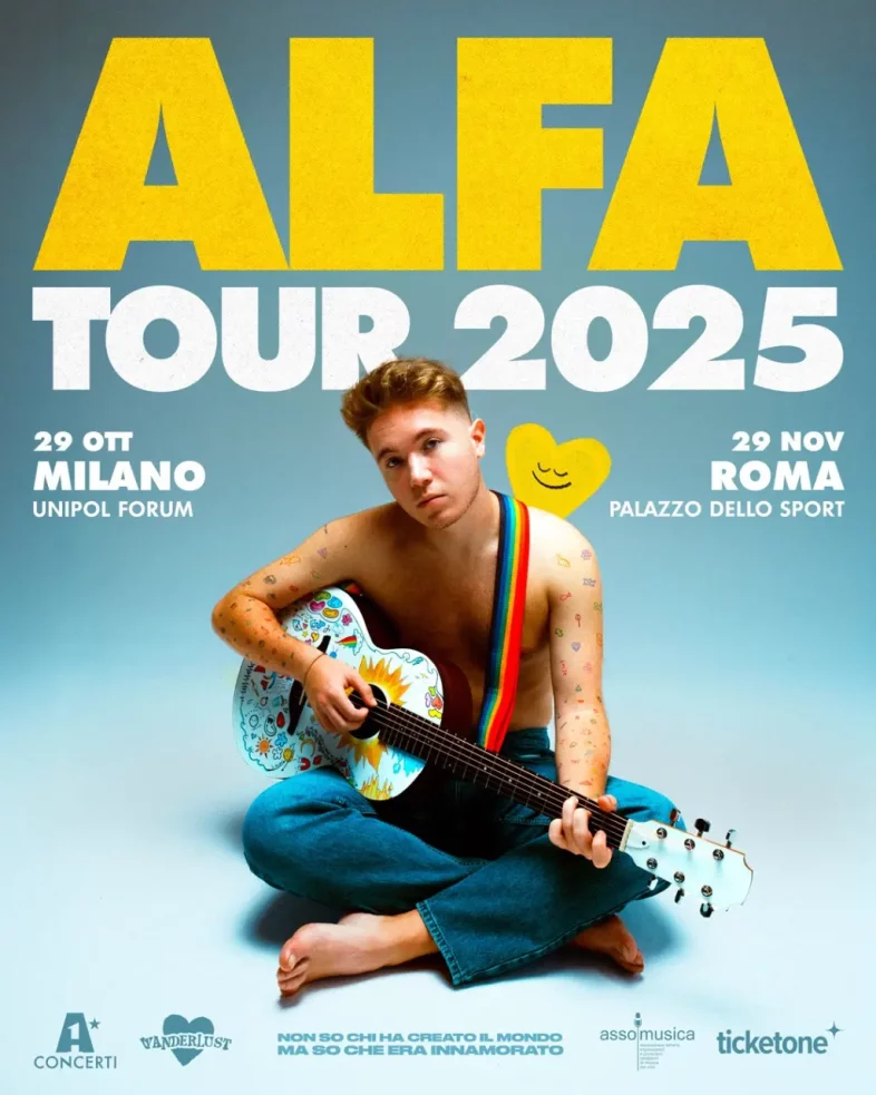 ALFA annuncia nuovi concerti per il 2025 nei palazzetti [Info e Biglietti]