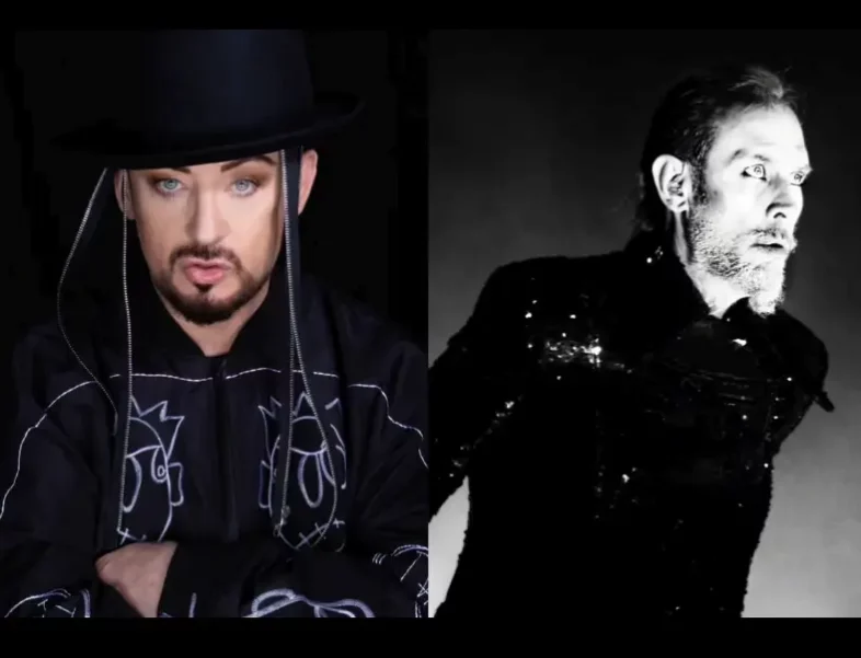 PETER MURPHY e BOY GEORGE inaspettata coppia in “Let the Flowers Grow”