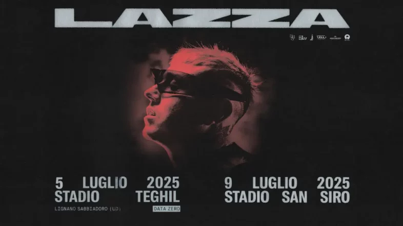 LAZZA | STADI 2025: il 9 luglio a Milano a San Siro [Info e Biglietti]