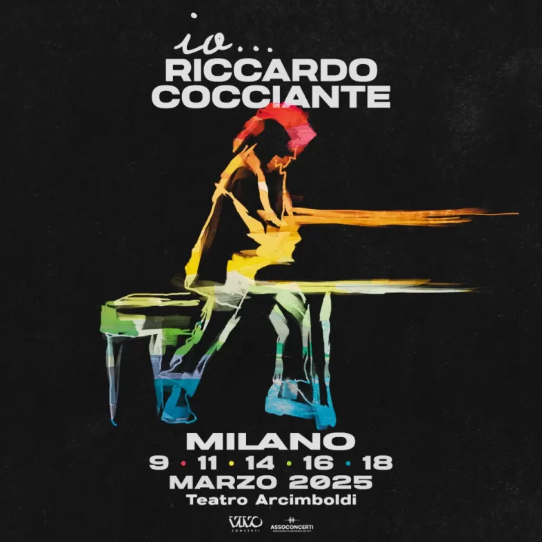 RICCARDO COCCIANTE cinque concerti al Teatro Arcimboldi Milano