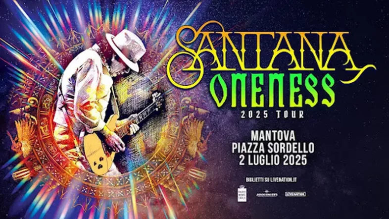 SANTANA in Concerto a Mantova nel 2025 [Info e biglietti]