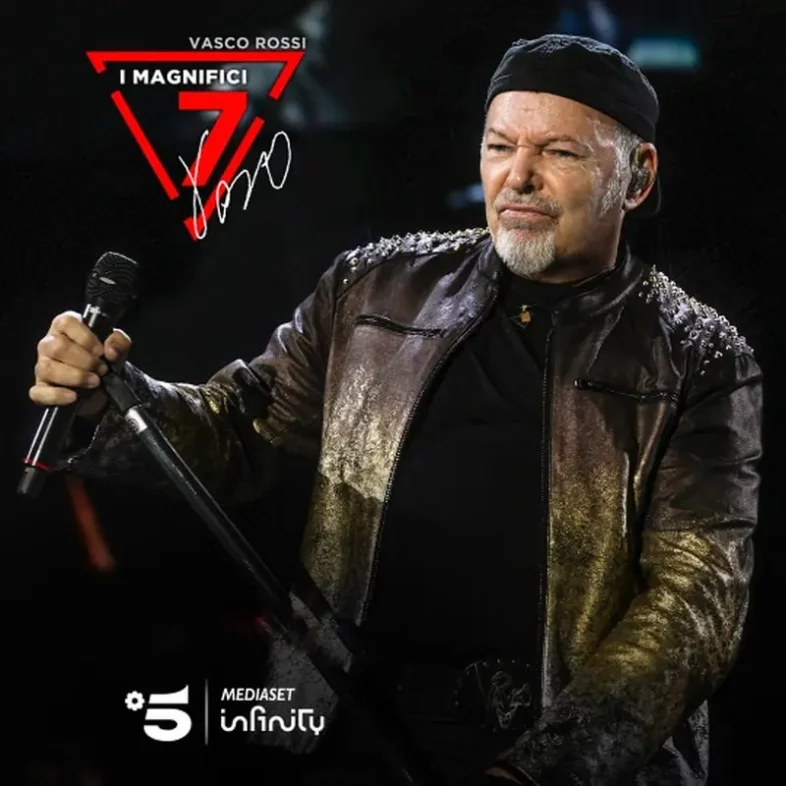 VASCO ROSSI I Magnifici 7: il docu-film su Canale 5 questa sera